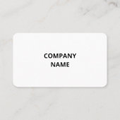 Benutzerdefinierte Logo- und Text-Berufliche Visit Visitenkarte (Rückseite)