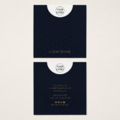 Benutzerdefinierte Logo- und Text-Netzwerkkarte (Vorne & Hinten)