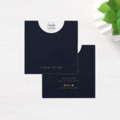 Benutzerdefinierte Logo- und Text-Netzwerkkarte (Schreibtisch)