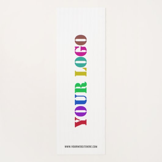 Benutzerdefinierte Logo- und Text-Yoga-Matte - Far Yogamatte (Rückseite)