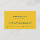 Benutzerdefinierte Logo-Visitenkarten - beliebiger Visitenkarte (Rückseite)