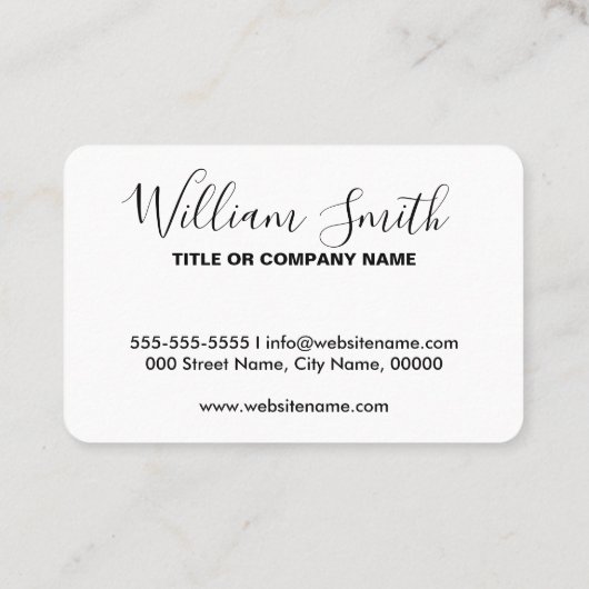 Benutzerdefinierte Logo-Visitenkarten - beliebiger Visitenkarte (Rückseite)