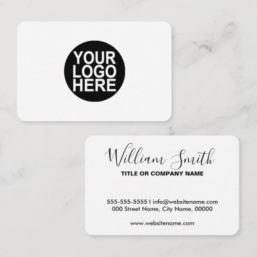 Benutzerdefinierte Logo-Visitenkarten - beliebiger Visitenkarte (Vorne/Hinten)