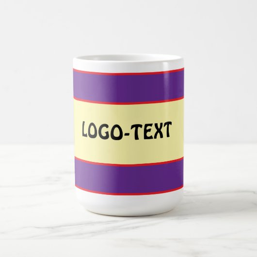 Benutzerdefinierte Logofarbenmischung Kaffeetasse (Mittel)