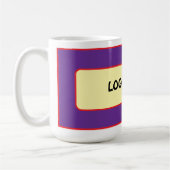 Benutzerdefinierte Logofarbenmischung Kaffeetasse (Links)