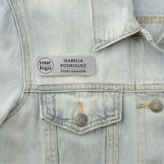 Benutzerdefinierte Logomitarbeiter Magnetic Button (Beispiel)