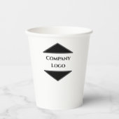 Benutzerdefinierte Logopapiergruppen - Optionen fü Pappbecher (Vorderseite)