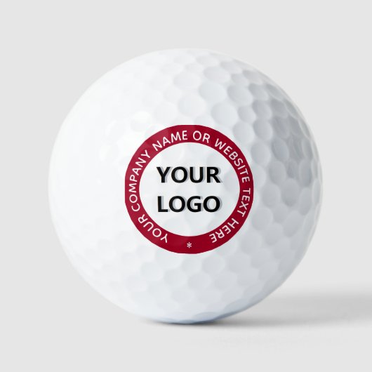 Benutzerdefinierte Logos und Personalisierte Brief Golfball (Vorderseite)