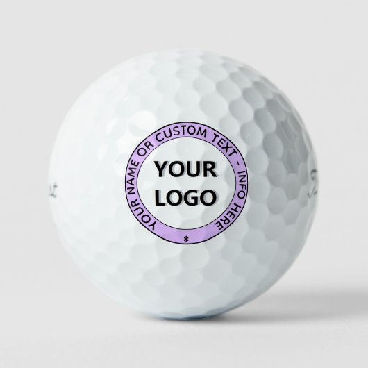 Benutzerdefinierte Logos und Text-Golf-Balls - Ihr Golfball (Vorderseite)
