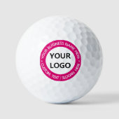 Benutzerdefinierte Logos und Text-Golf-Balls - Ihr Golfball (Vorderseite)