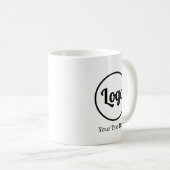 Benutzerdefinierte Logotasse Kaffeetasse (VorderseiteRechts)