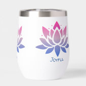 benutzerdefinierte Lotus-Blume (Rückseite)