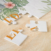 Benutzerdefinierte Löwe Giraffe und Elefant Jungle Puzzle (Seite)