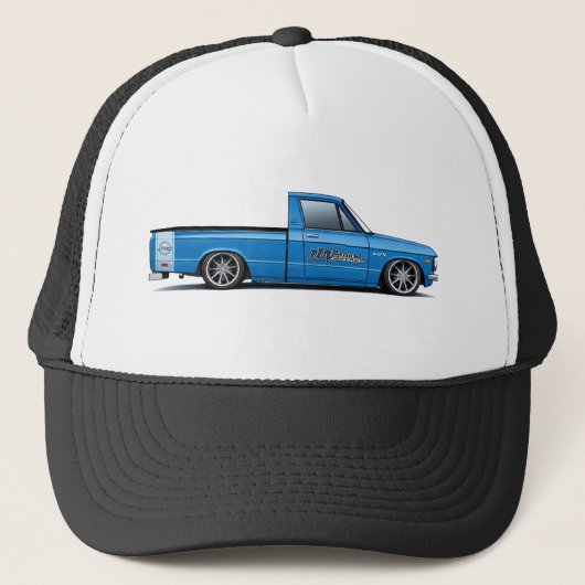 Benutzerdefinierte Lowered Luv Trucker Mütze (Vorderseite)