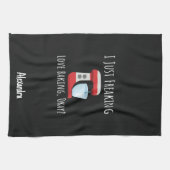 Benutzerdefinierte lustige Back-Geschenke für Bäck Geschirrtuch (Horizontal)