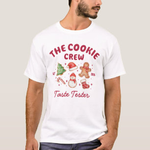 Benutzerdefinierte lustige Cookie-Crew-Weihnachtsf T-Shirt