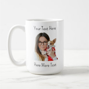 Benutzerdefinierte lustige Gesichtsfoto-Kaffeetass Kaffeetasse