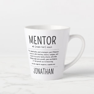  Benutzerdefinierte lustige Mentor-Coach-Berater-W Milchtasse