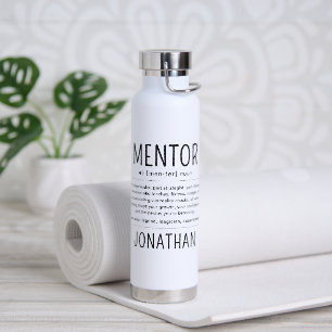 Benutzerdefinierte lustige Mentor-Coach-Berater-W Trinkflasche