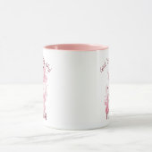 Benutzerdefinierte lustige süße romantische rosa G Tasse (Zentrum)