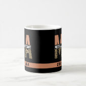 Benutzerdefinierte MA Medizinische Assistentin Leo Kaffeetasse (Mittel)