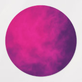 Benutzerdefinierte Magenta-Verlauffarben-Etiketten Etiketten (Design 1)