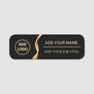 Benutzerdefinierte magnetische Namensschilder mit Namensschild