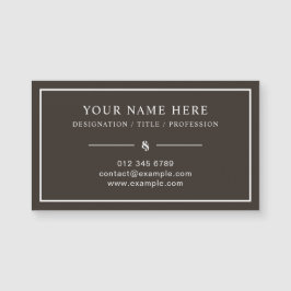 Benutzerdefinierte Magnetkarte mit Beruflichem St