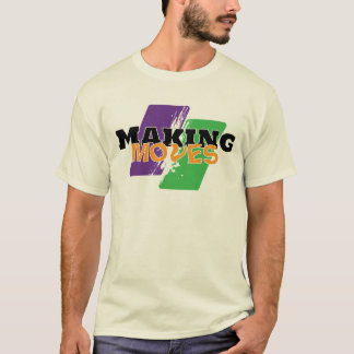 Benutzerdefinierte Making Moves Athletik-Grafik T-Shirt