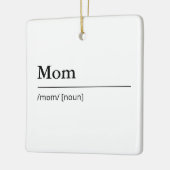 Benutzerdefinierte Mama Definition eines modernen, Keramikornament (Links)