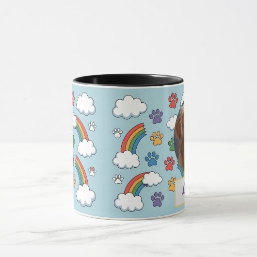 Benutzerdefinierte Mama des Hundes, Vater des Hund Tasse (Zentrum)