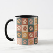 Benutzerdefinierte Mama des Hundes, Vater des Hund Tasse (Links)