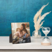 Benutzerdefinierte Mama Etablierte Elegante Skript Fotoplatte (InSitu)