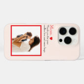 Benutzerdefinierte "Mama" Foto Telefongehäuse mit  Case-Mate iPhone Hülle (Rückseite (Horizontal))