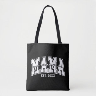 Benutzerdefinierte Mama Gegr. Jahr Personalisierte Tasche