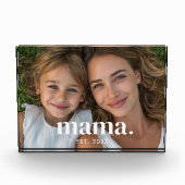 Benutzerdefinierte Mama hat modernes, fettes Foto (Vorderseite)