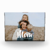 Benutzerdefinierte Mama hat modernes Skript erstel Fotoblock (Vorderseite)