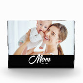 Benutzerdefinierte Mama hat modernes Skript erstel Fotoblock (Vorderseite)
