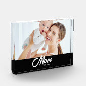 Benutzerdefinierte Mama hat modernes Skript erstel Fotoblock (Links)