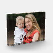 Benutzerdefinierte Mama hat modernes Skript erstel Fotoblock (Links)