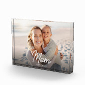 Benutzerdefinierte Mama hat modernes Skript erstel Fotoblock (Rechts)