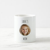 Benutzerdefinierte Mama | Personalisiertes Foto | Kaffeetasse (Mittel)