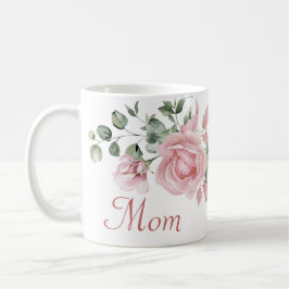 Benutzerdefinierte Mama Rosen Rosen Personalisiert Kaffeetasse