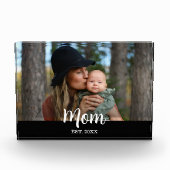 Benutzerdefinierte Mama seit Fotoblock (Vorderseite)