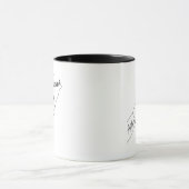 Benutzerdefinierte Mama und Kinder halten Händchen Tasse (Zentrum)