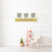Benutzerdefinierte Mardi-Gras-Farben Banner (Insitu)
