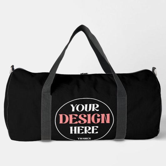 Benutzerdefinierte Markenunternehmens- und Mitarbe Duffle Bag (Vorderseite)