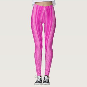 Benutzerdefinierte markierte stachelige rosa Leggi Leggings