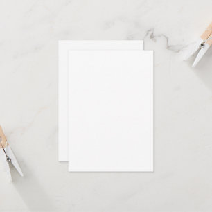 Benutzerdefinierte matte Flachkarten 9x13cm   Pers Einladung