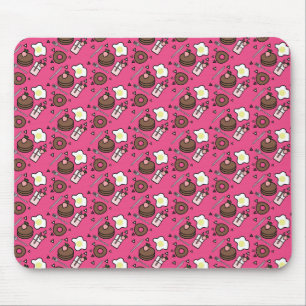 Benutzerdefinierte Maus 3D Sprinkle Frosted Frühst Mousepad